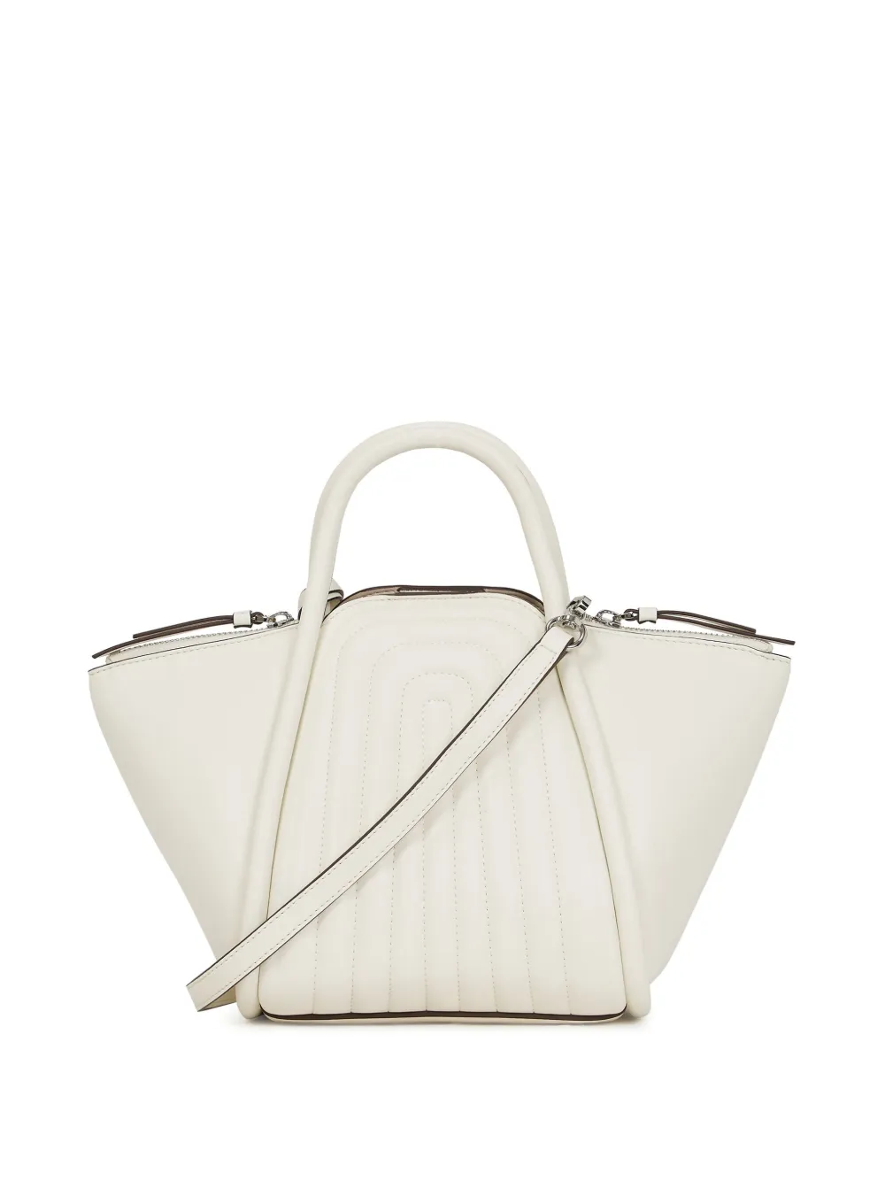 Karl Lagerfeld Gewatteerde mini-handtas Wit