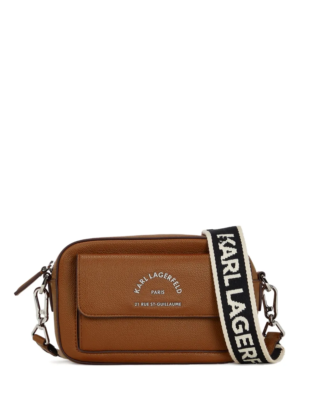 Karl Lagerfeld Borsa a tracolla Rue St-Guillaume - Marrone