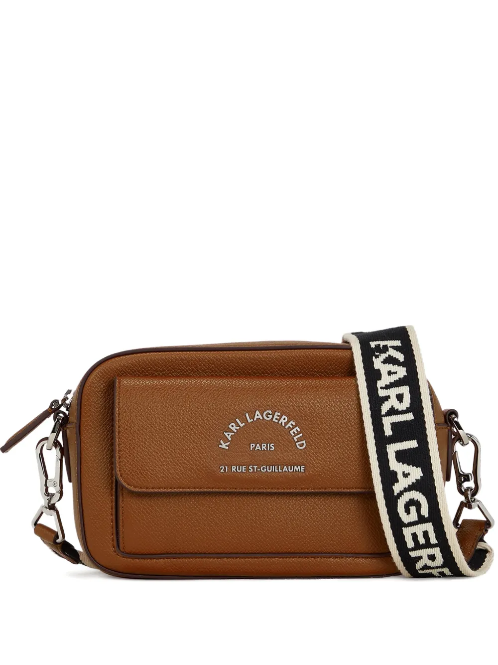 Karl Lagerfeld Rue St-Guillaume Umhängetasche - Braun