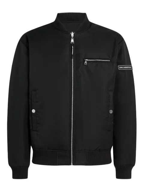 Karl Lagerfeld reversible bomber jacket