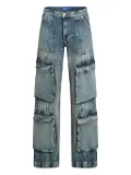 Karl Lagerfeld Jeans relaxed cargo jeans - Blue