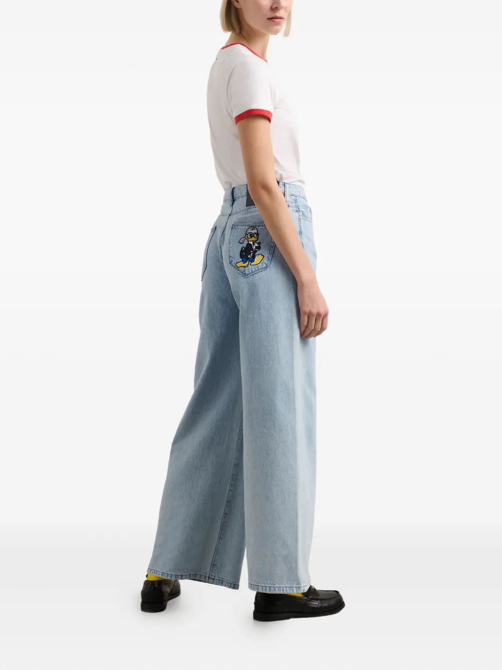 Karl Lagerfeld x Disney katoenen jeans Blauw