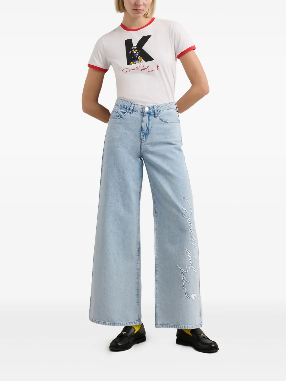 Karl Lagerfeld jeans de algodón en colaboración con Disney | Jeans anchos | Image 2