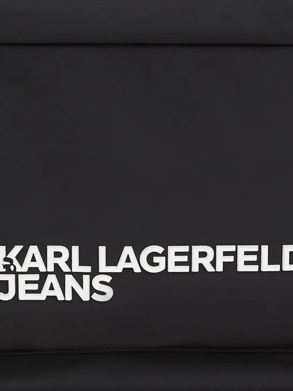 Karl Lagerfeld Jeans KLJ rugzak met roltop Zwart