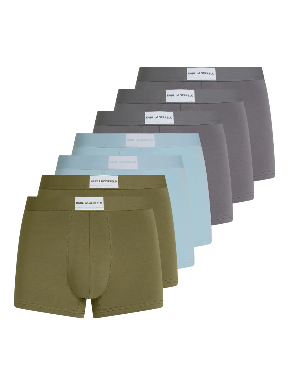 Karl Lagerfeld K Essential boxershorts (set van drie) Groen