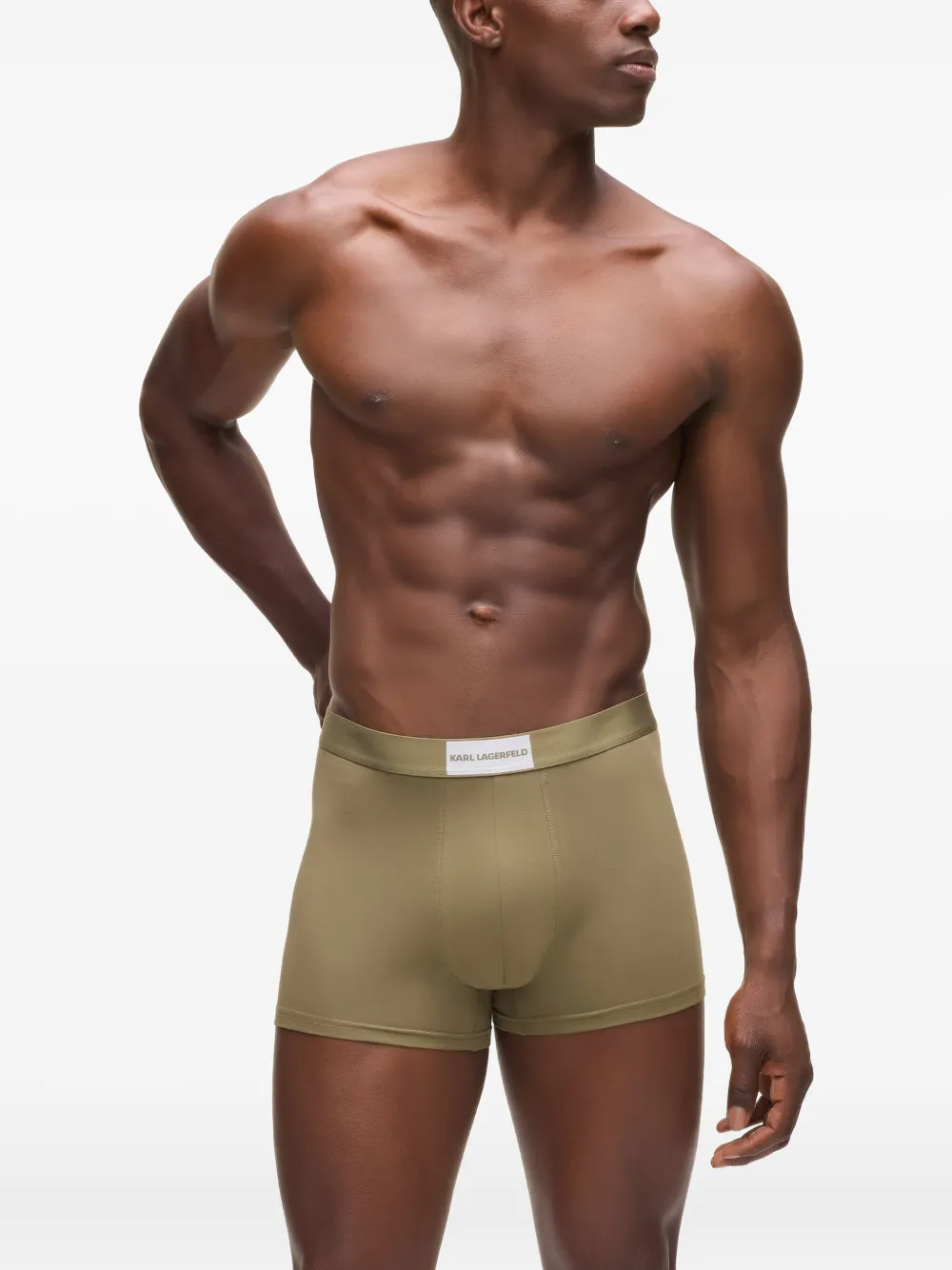 Karl Lagerfeld K Essential boxershorts (set van drie) Groen