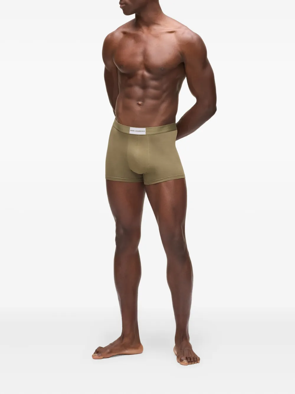 Karl Lagerfeld K Essential boxershorts (set van drie) Groen