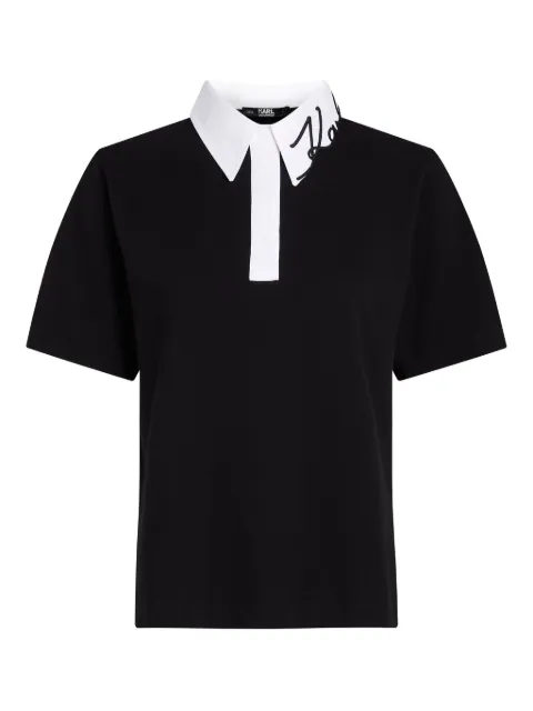 Karl Lagerfeld playera tipo polo