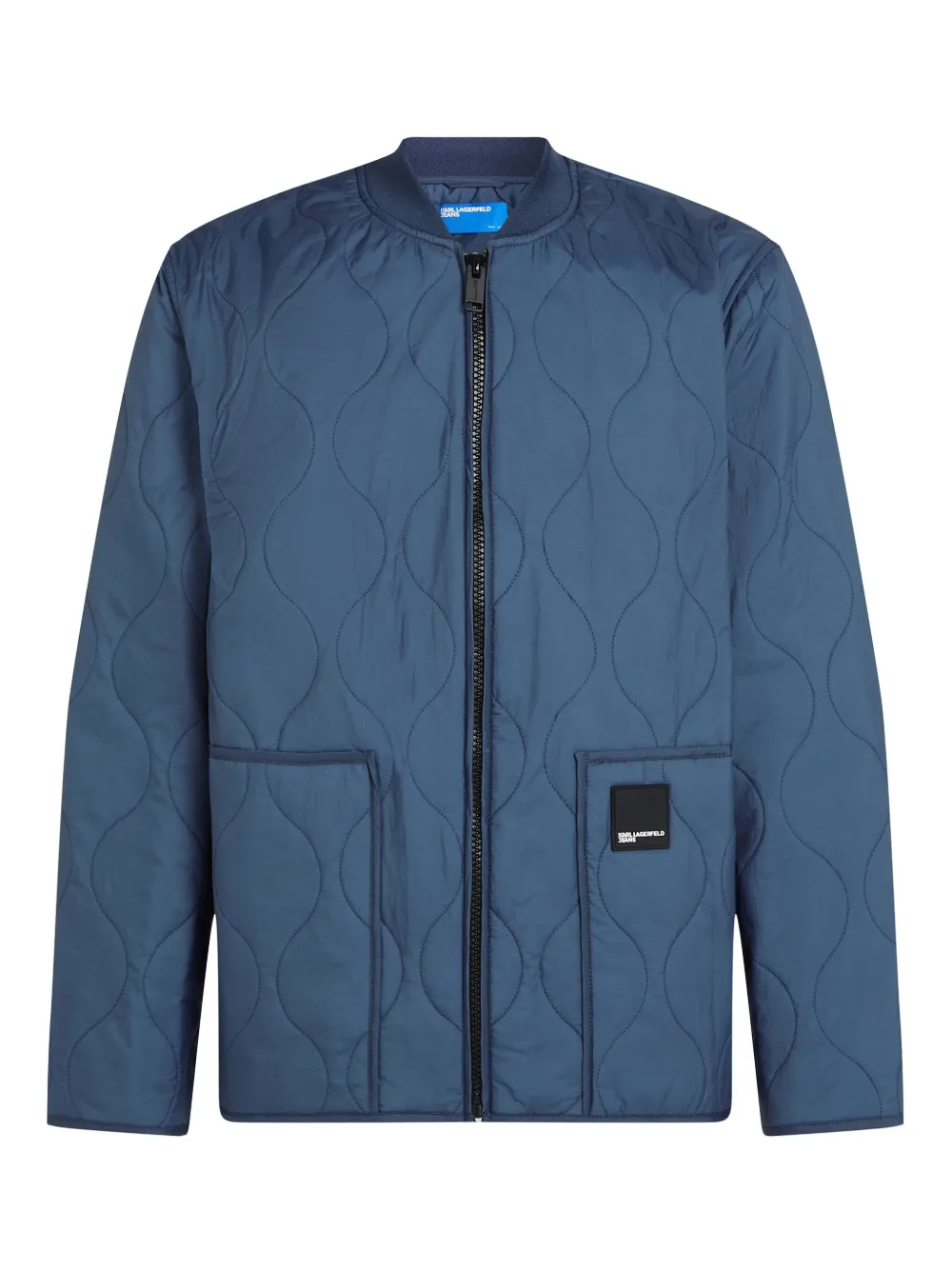 Karl Lagerfeld Jeans lightweight quilted jacket | Blue | Image 1