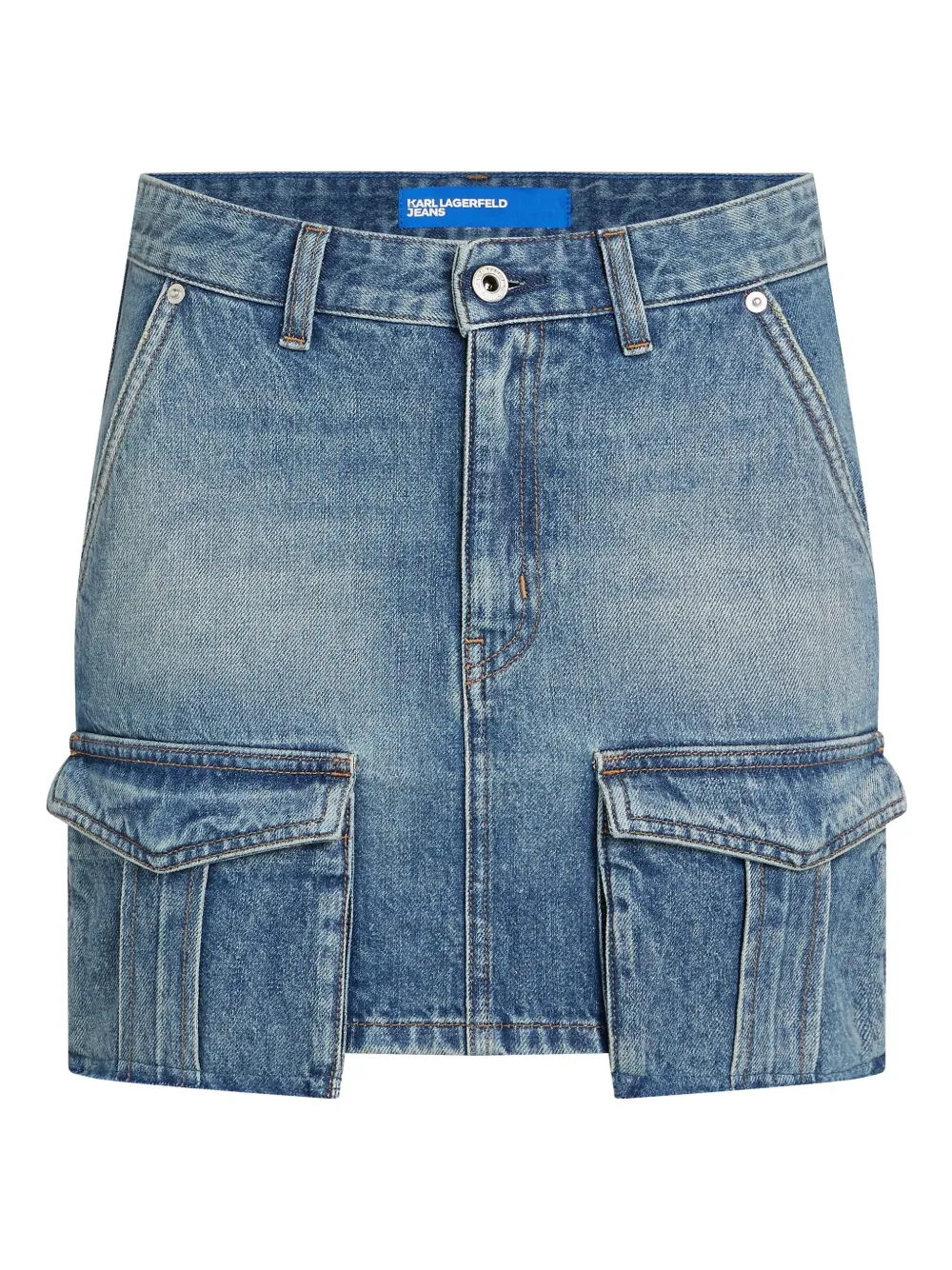 Karl Lagerfeld Jeans Minigonna denim - Blu