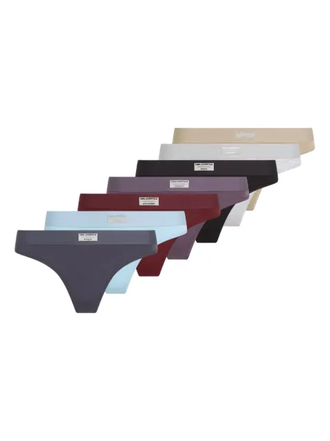 Karl Lagerfeld day of the week thong (pack of seven)