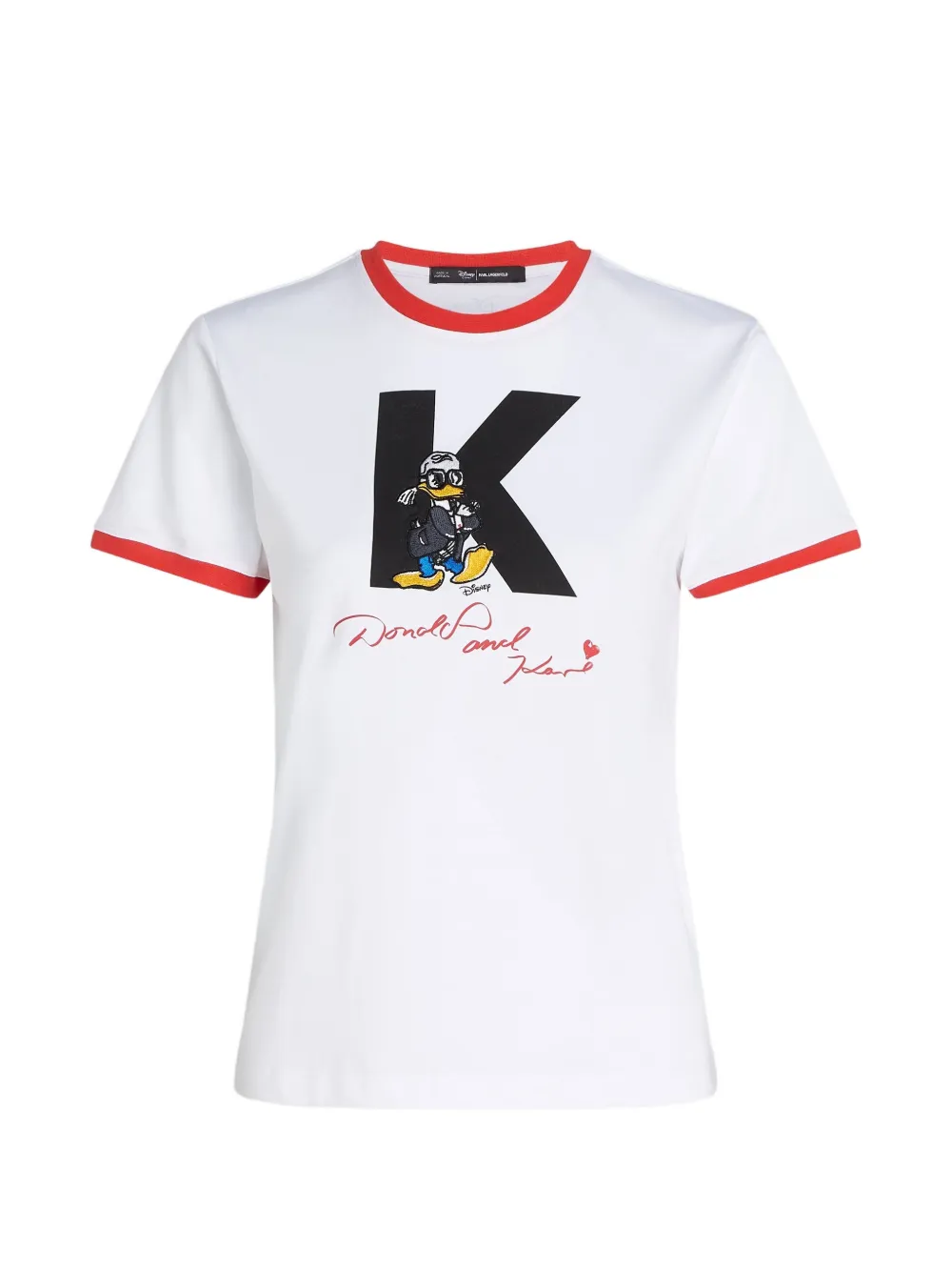 Karl Lagerfeld x Disney Petite T-shirt Wit