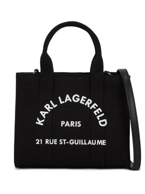 Karl Lagerfeld tote de lona