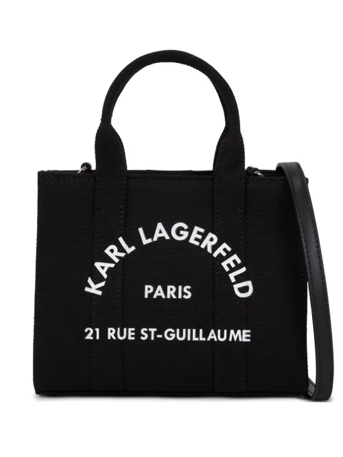 Sac cabas en toile - Karl Lagerfeld - Modalova