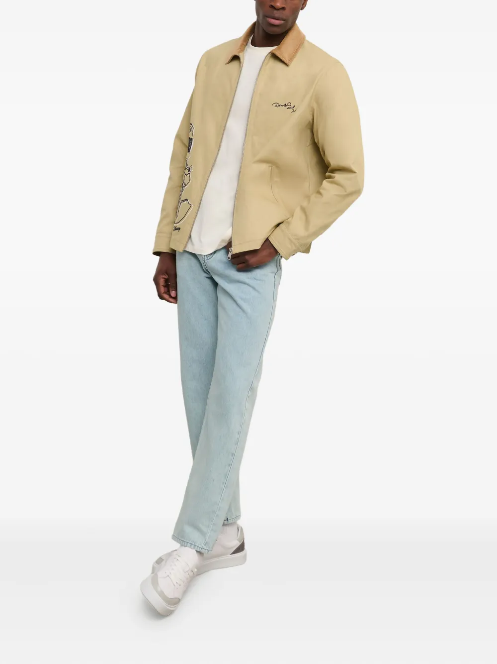 Karl Lagerfeld x Disney straight leg jeans - Blauw