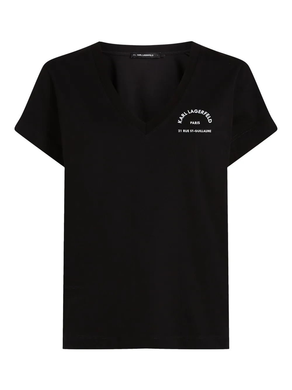 Karl Lagerfeld playera Rue St-Guillaume | negro | Image 1