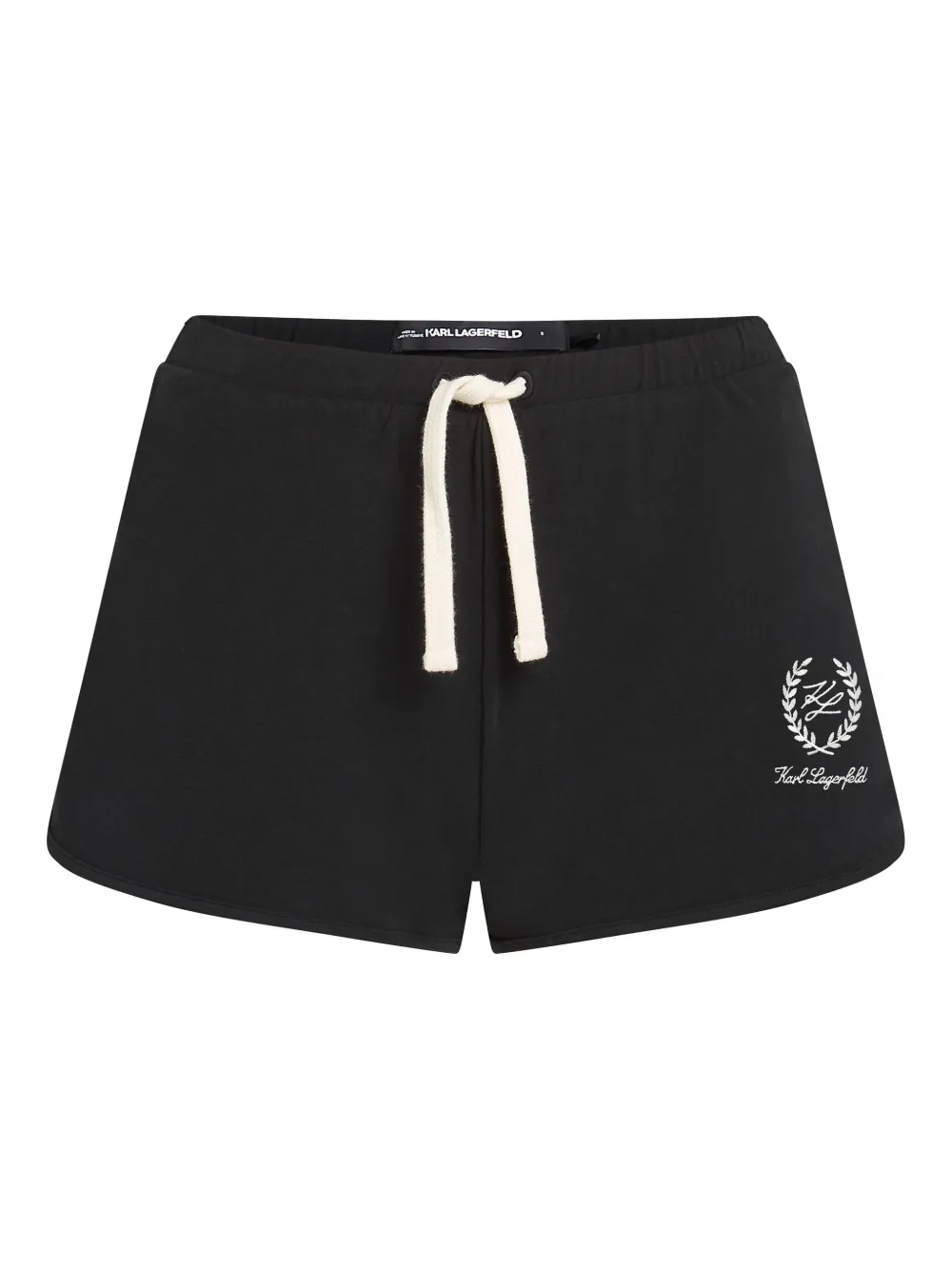 Karl Lagerfeld Hotel Karl trainingsshorts Zwart