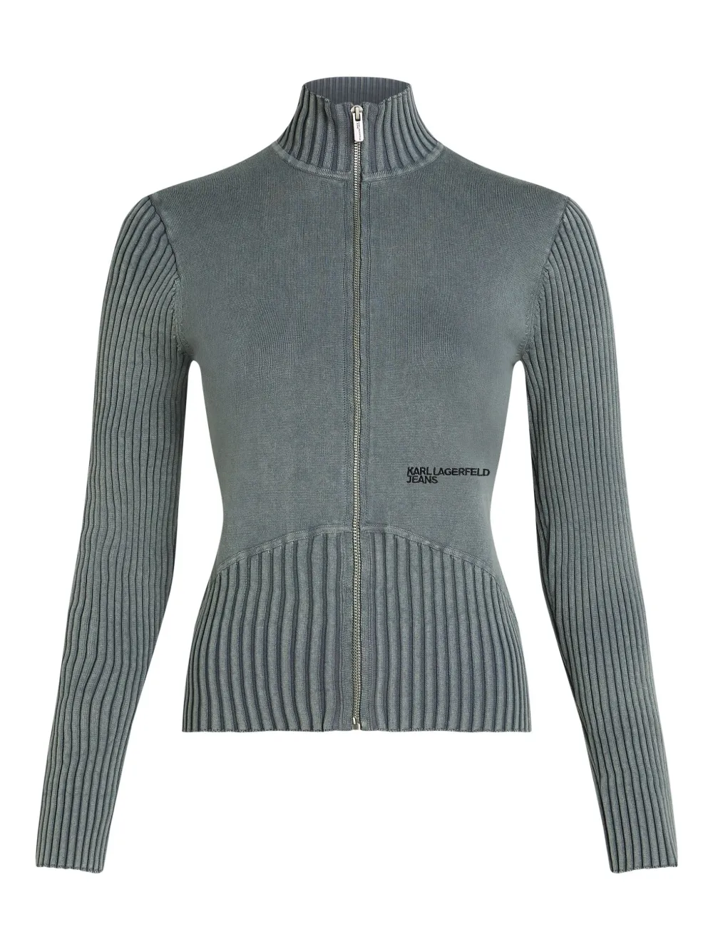 Karl Lagerfeld Jeans suéter utility con cierre | gris | Image 1