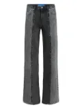 Karl Lagerfeld Jeans relaxed blocked jeans - Grey