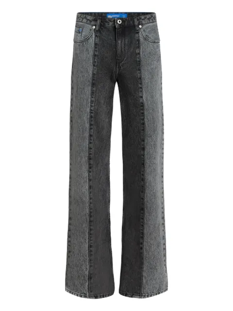 Karl Lagerfeld Jeans relaxed blocked jeans