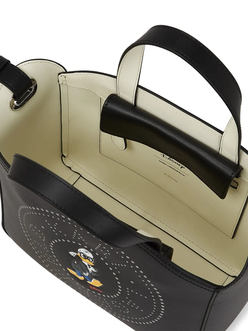Karl Lagerfeld x Disney kleine shopper Zwart