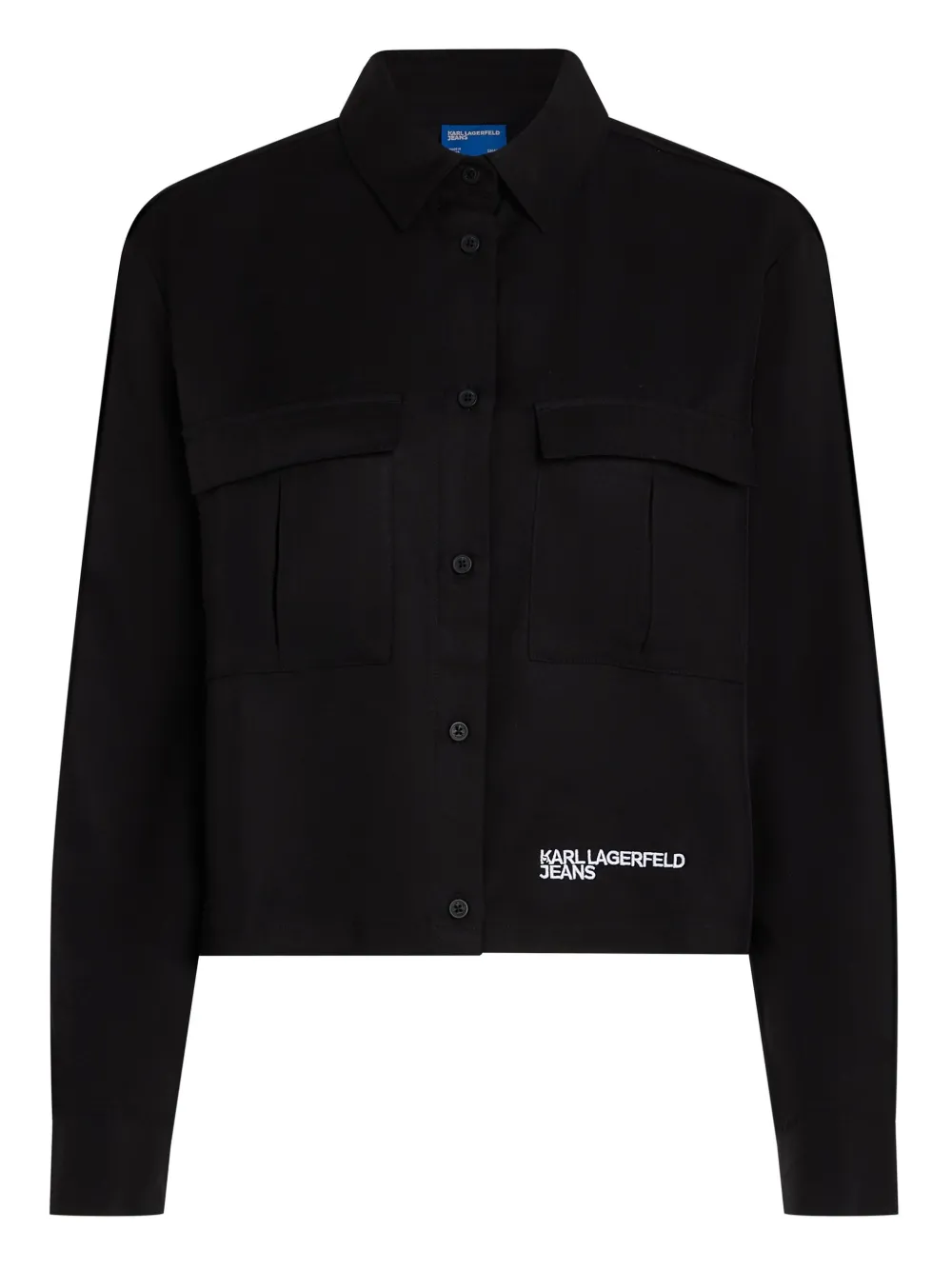 Karl Lagerfeld Jeans Cargo blouse Zwart