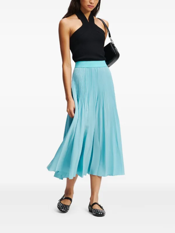 Karl Lagerfeld Ribbed Top | Black | FARFETCH