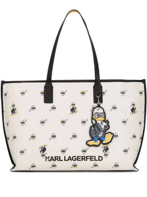 Karl Lagerfeld tote estampado en colaboración con Disney