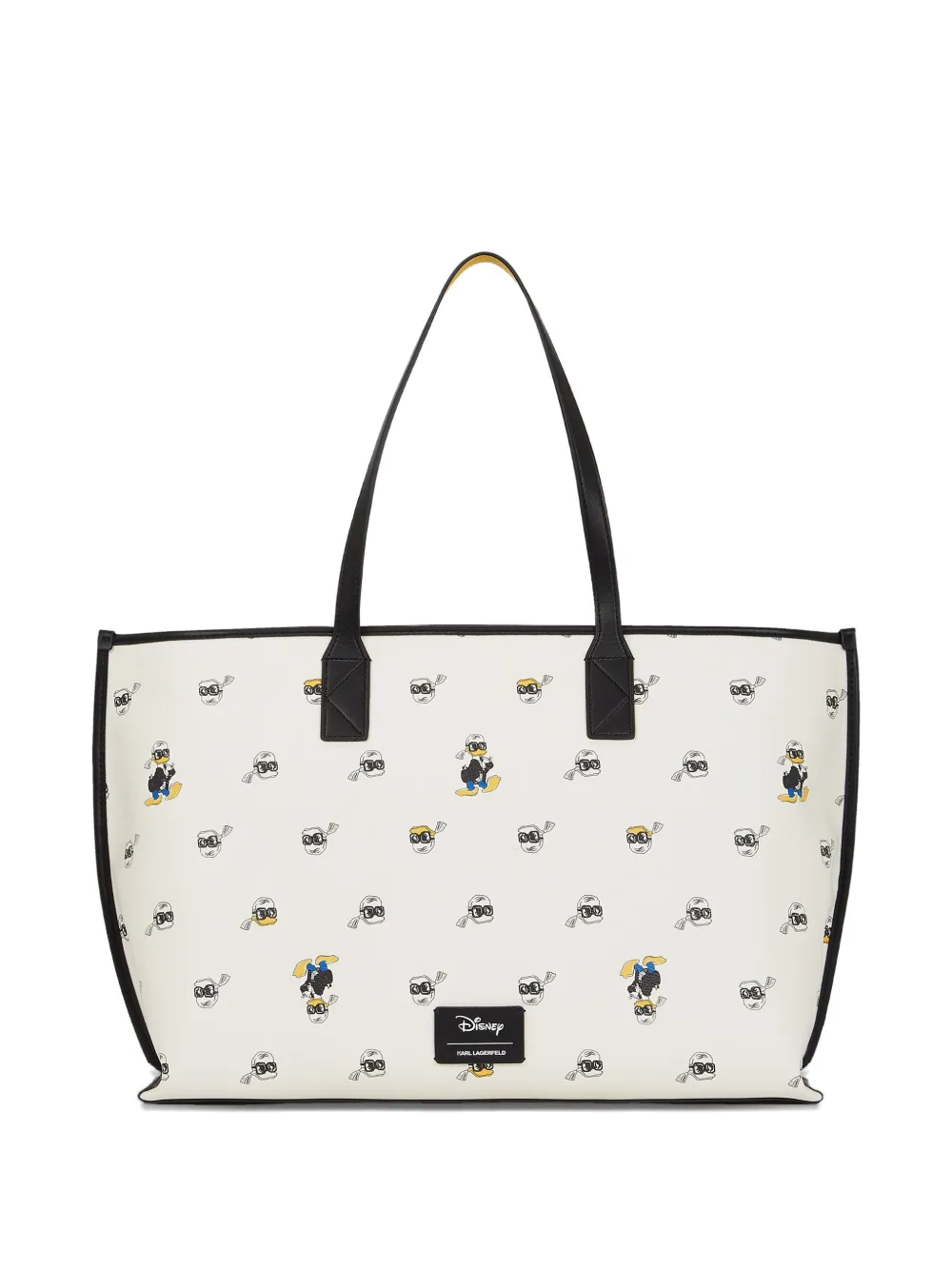 Karl Lagerfeld x Disney shopper met all-over print Wit