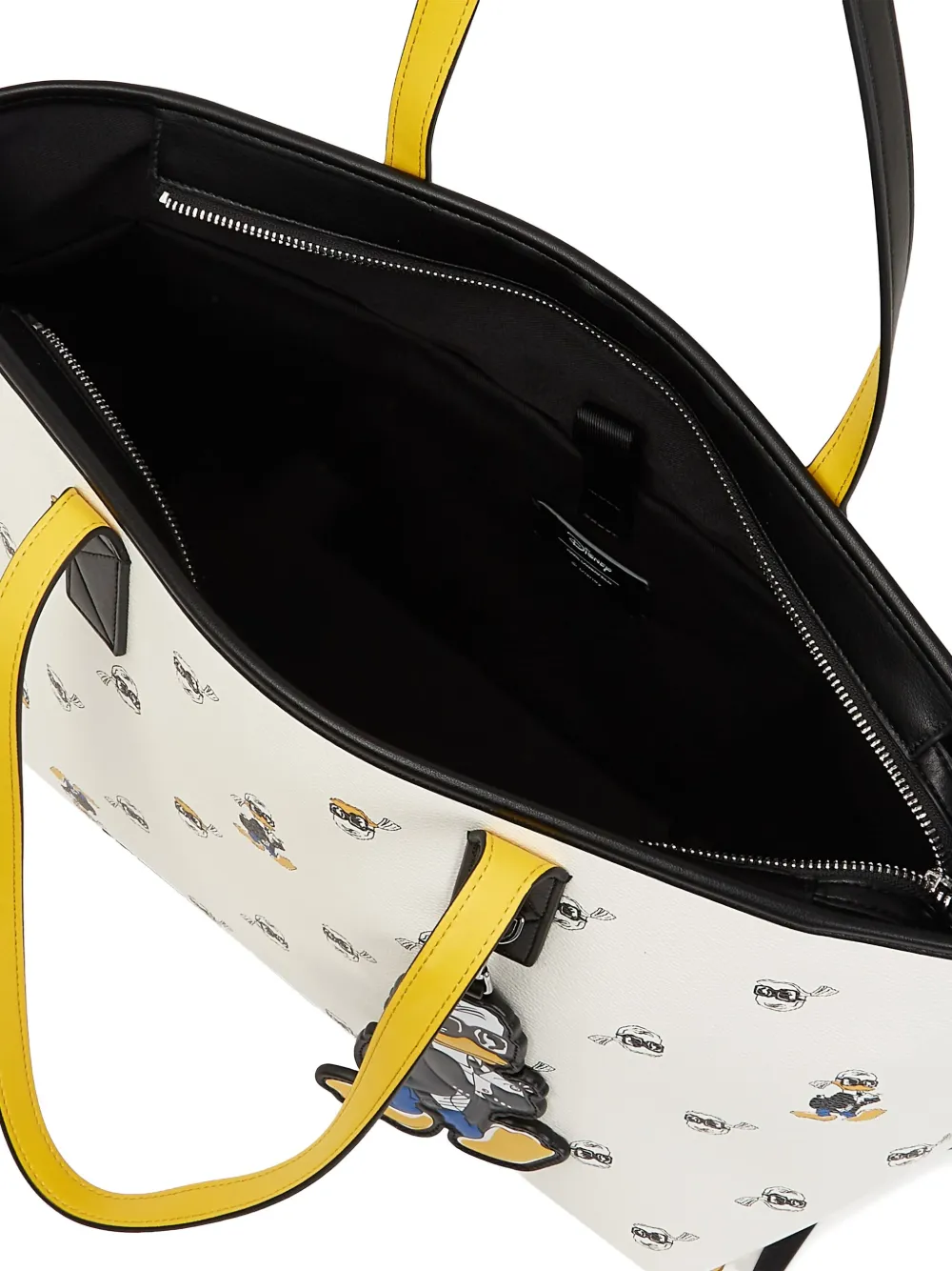 Karl Lagerfeld x Disney shopper met all-over print Wit