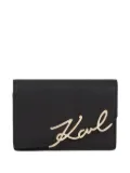 Karl Lagerfeld Signature wallet - Black
