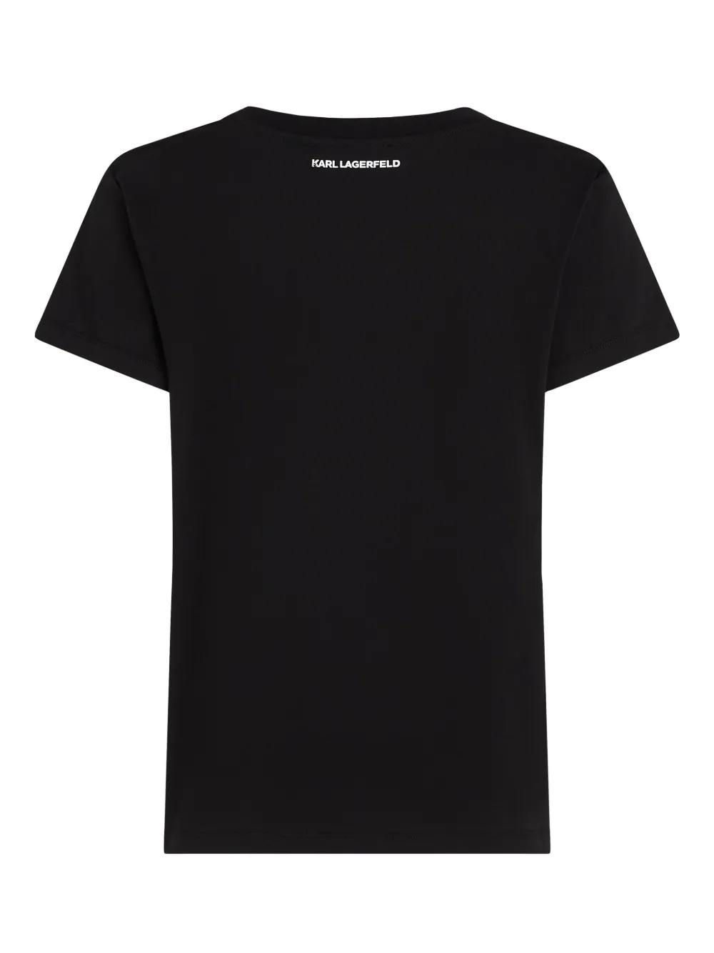 Karl Lagerfeld T-shirt Ikon con strass | Image 6
