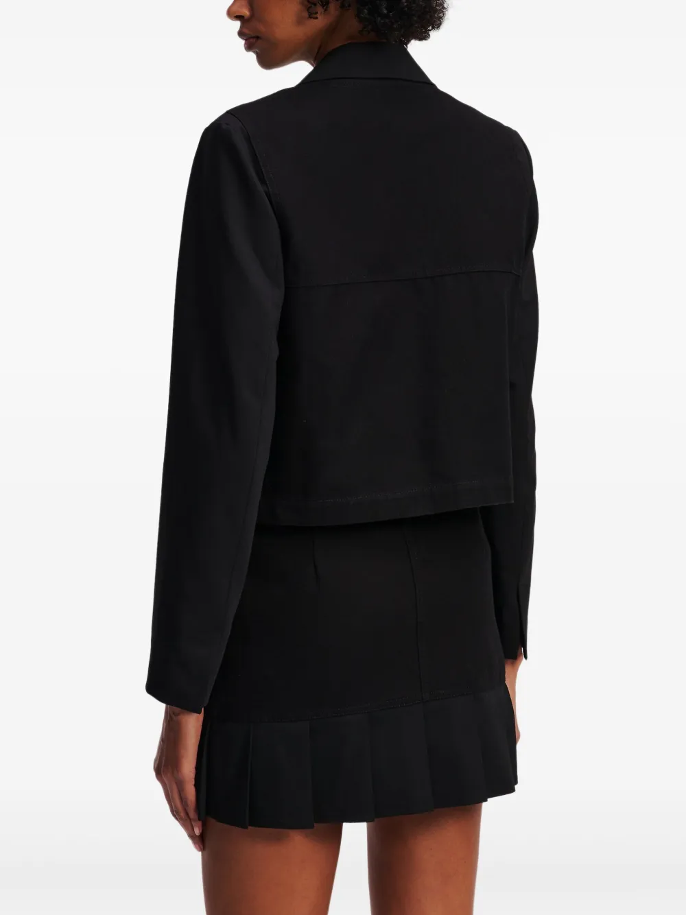 Karl Lagerfeld Jeans Cargo blazer Zwart