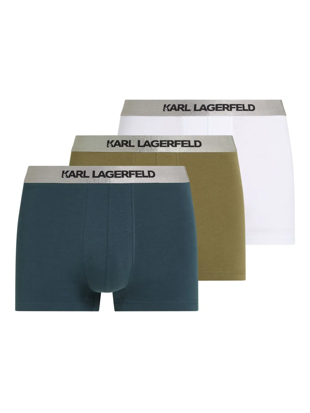 Karl Lagerfeld traje de baño con pretina elástica | azul | Image 1