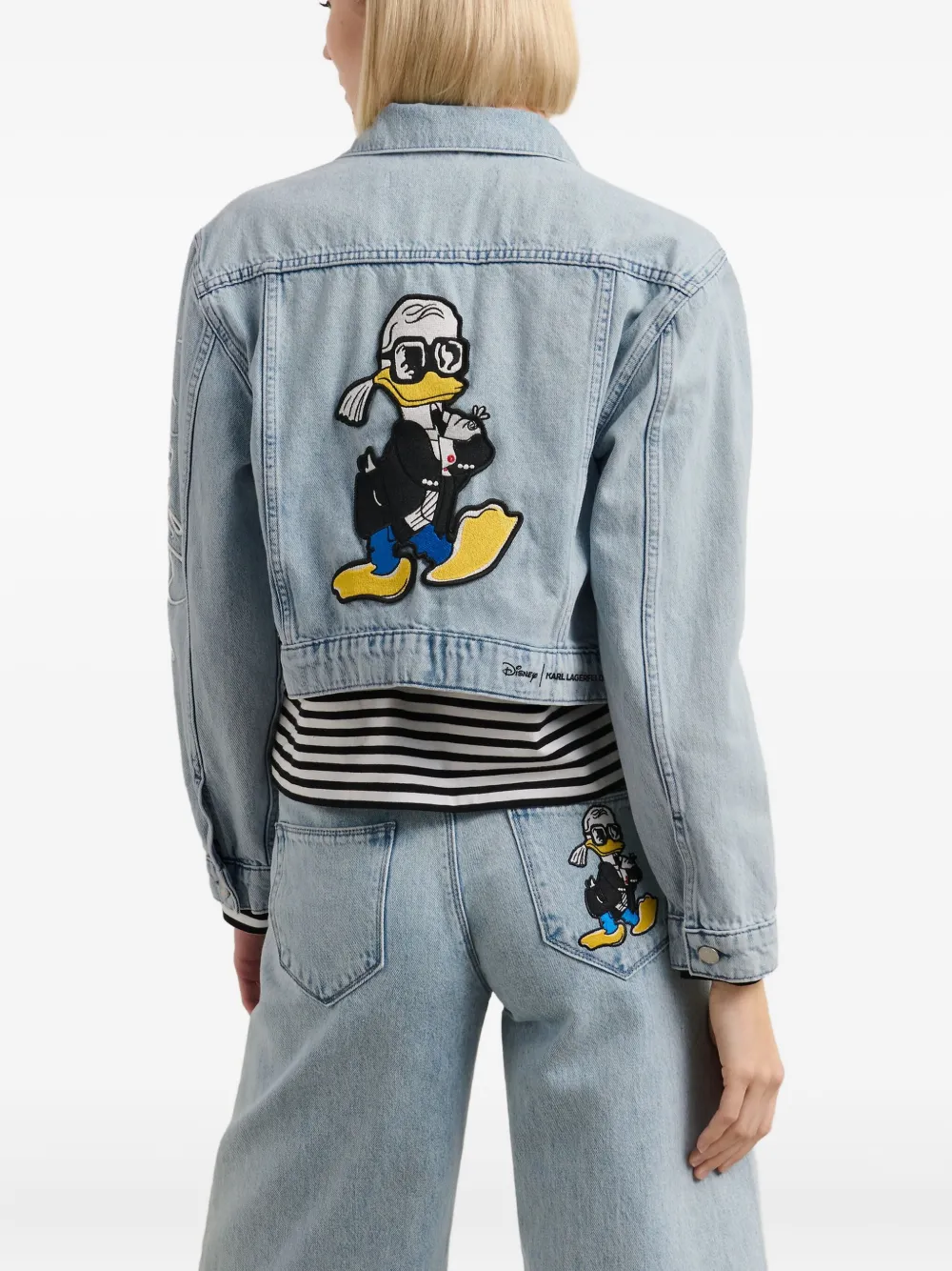 Karl Lagerfeld x Disney jack Blauw