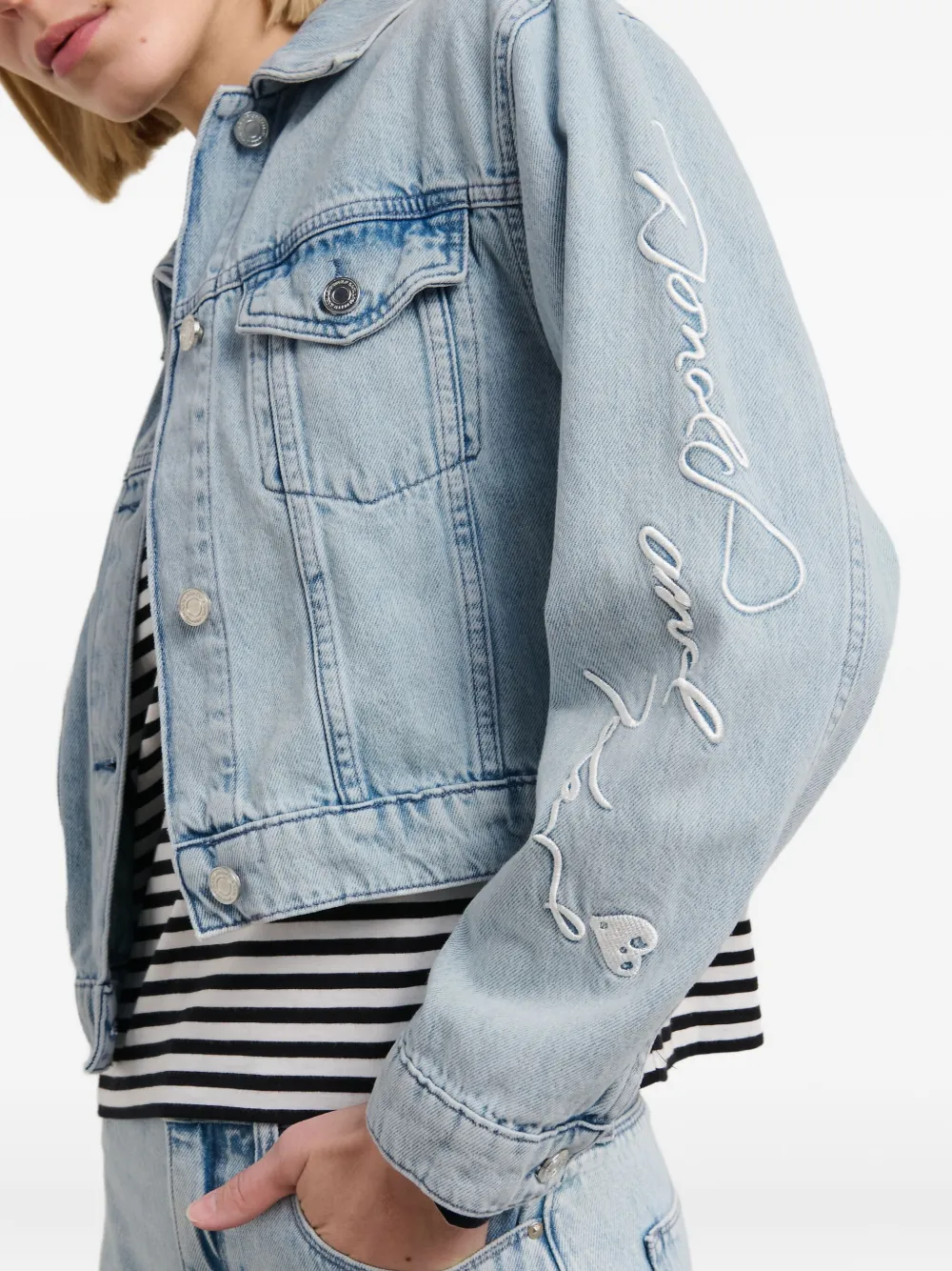 Karl Lagerfeld x Disney jack Blauw