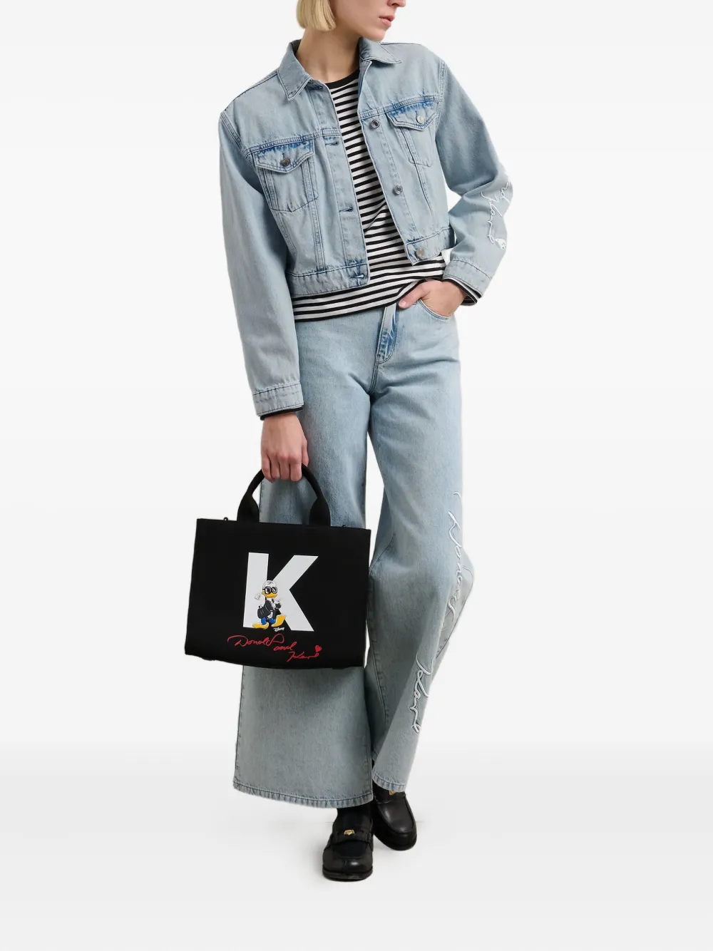 Karl Lagerfeld x Disney jack Blauw