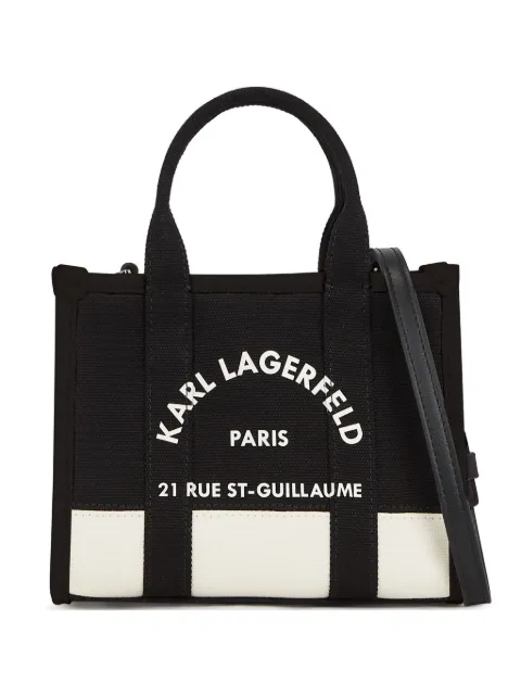 Karl Lagerfeld tote de lona