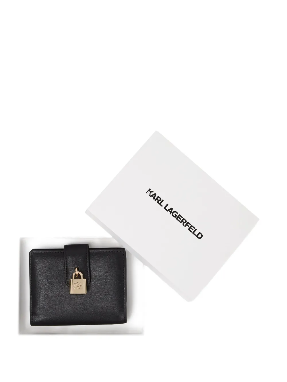 Karl Lagerfeld K Signature portemonnee Zwart