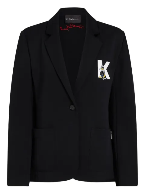 Karl Lagerfeld blazer de jersey en colaboración con Disney