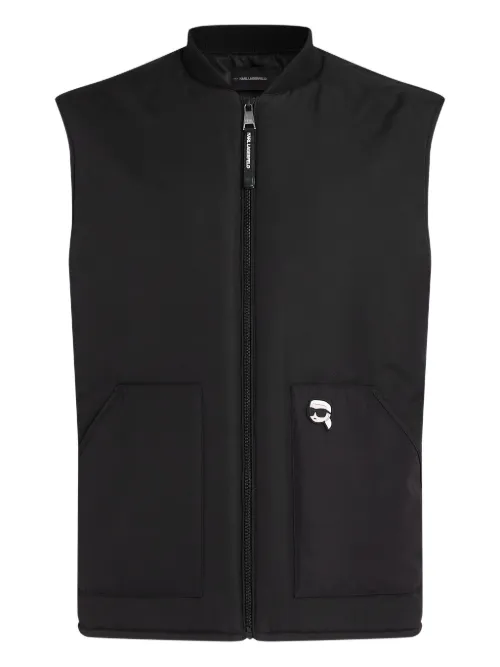 Gilet matelassé Ikon - Karl Lagerfeld - Modalova