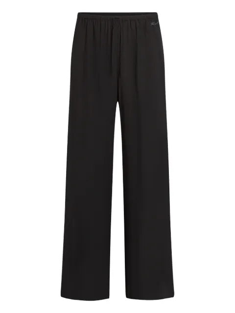 Karl Lagerfeld sheer beach trousers