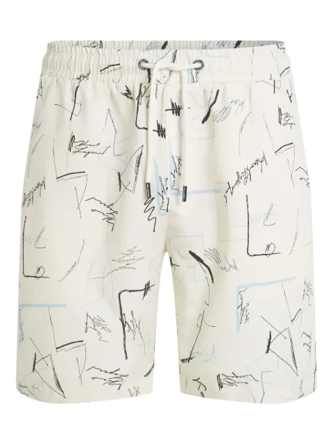 Karl Lagerfeld bermudas estampadas