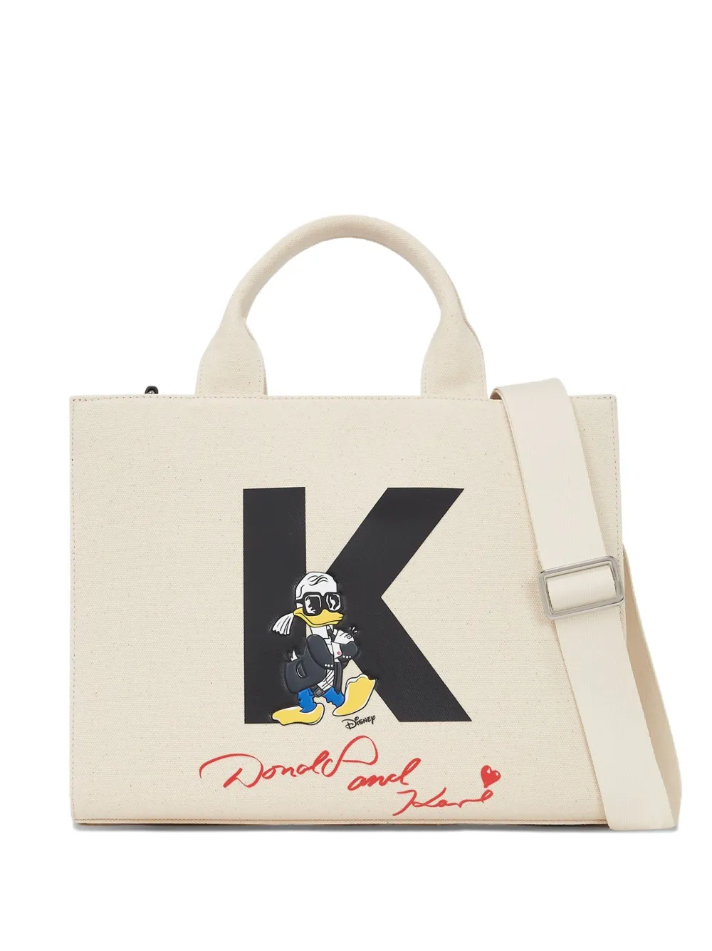 Karl Lagerfeld x Disney ハンドバッグ M - ニュートラル Karl Lagerfeld x Disney ハンドバッグ M - ニュートラル
