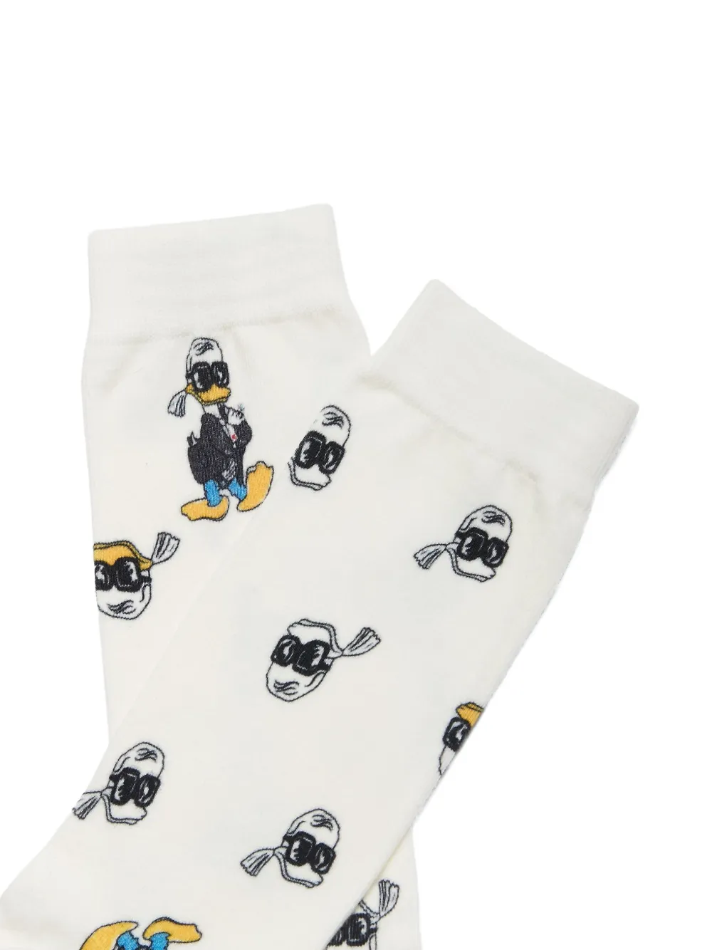 Karl Lagerfeld x Disney drie paar sokken met logo-jacquard Zwart