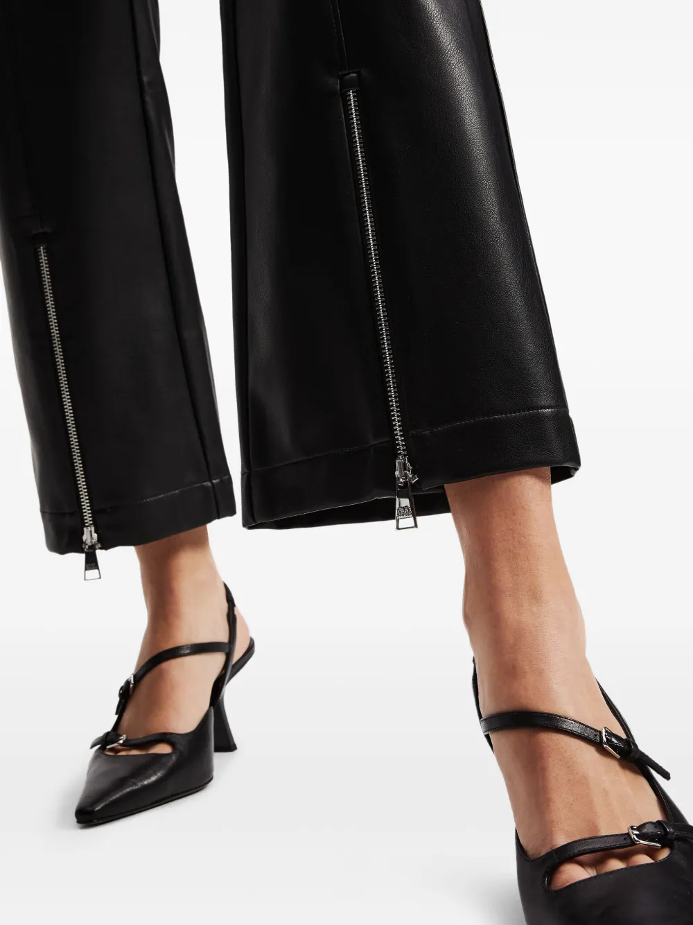 Karl Lagerfeld Cropped broek Zwart