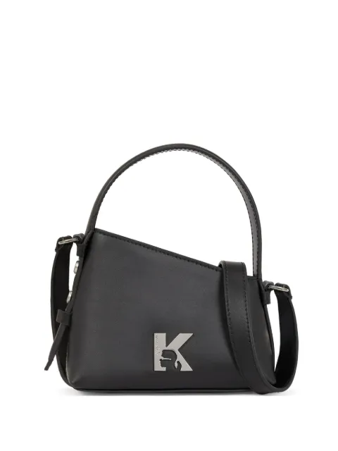 Karl Lagerfeld Jeans Geo angular-silhouette shoulder bag