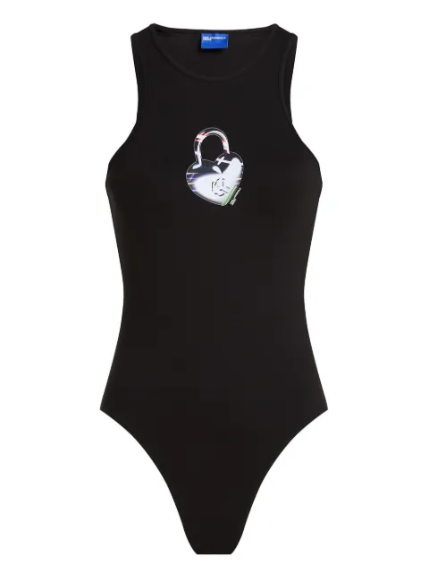 Karl Lagerfeld Jeans Love Unlocked bodysuit