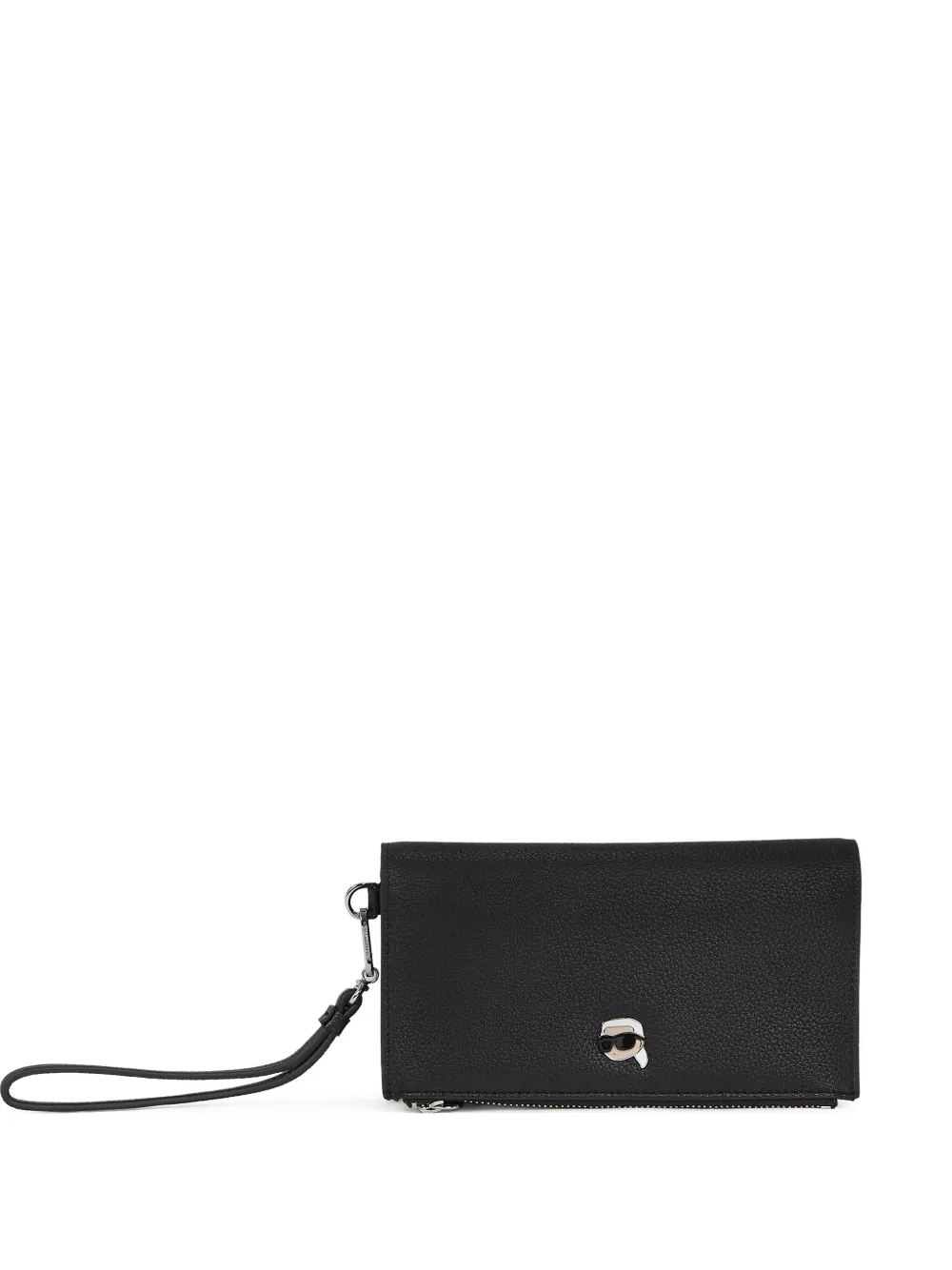 Karl Lagerfeld Ikon 財布 - ブラック Karl Lagerfeld Ikon 財布 - ブラック