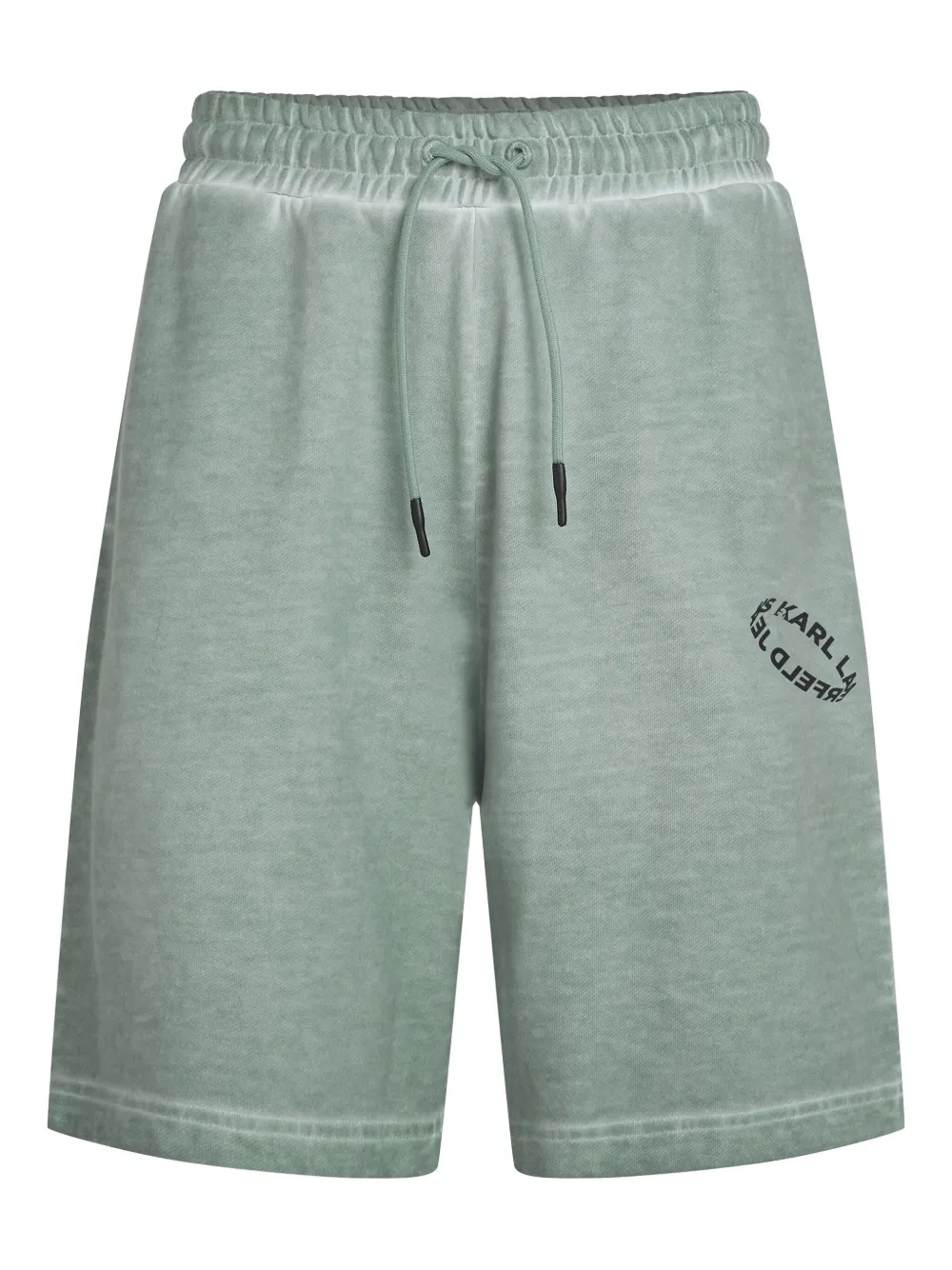 Karl Lagerfeld Jeans logo-print track shorts | Blue | Image 1